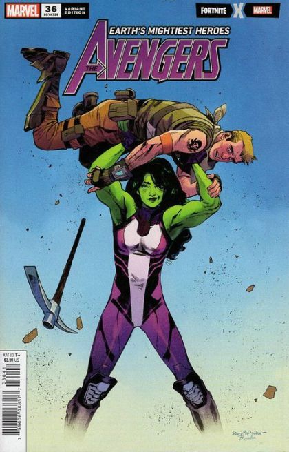 The Avengers, Vol. 8 #36D Sara Pichelli Fortnite Variant