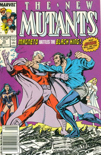 New Mutants, Vol. 1 #75B Newsstand Edition