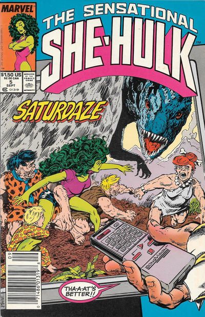 The Sensational She-Hulk, Vol. 1 #5B Newsstand Edition