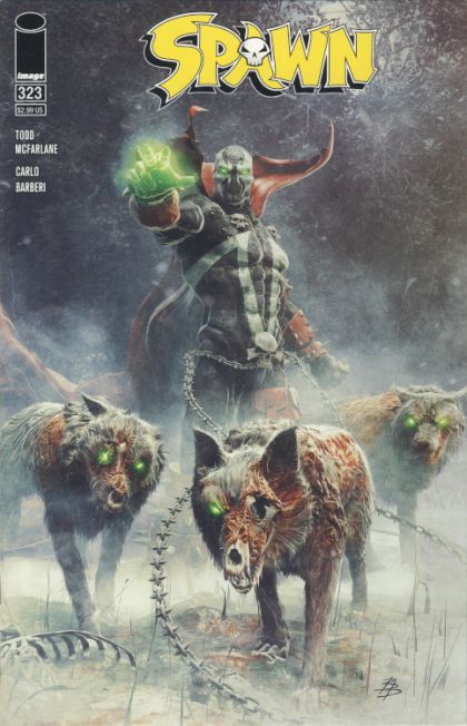 Spawn #323A Regular Bjorn Barends Cover