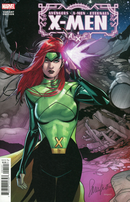 A.X.E.: X-Men #1B Salvador Larroca Connecting Cover