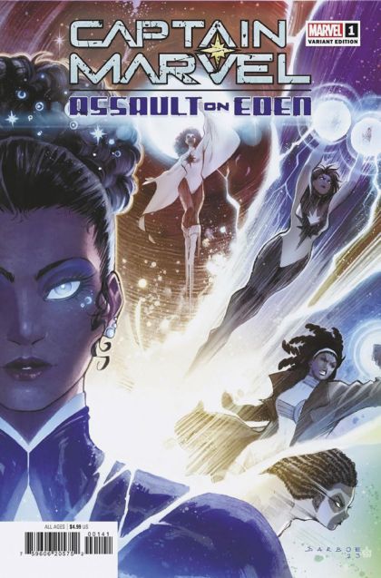 Captain Marvel: Assault on Eden #1C Karen S. Darboe Variant