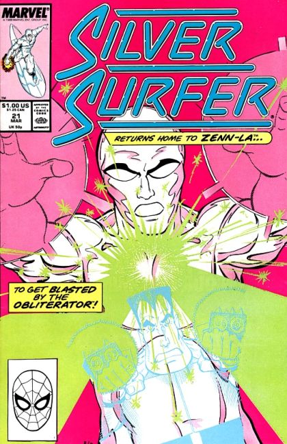 Silver Surfer, Vol. 3 #21A Direct Edition
