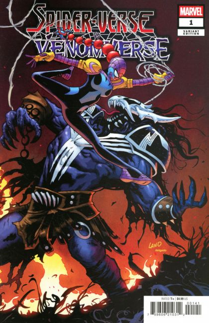 Spider-Verse vs. Venomverse #1D Greg Land Variant