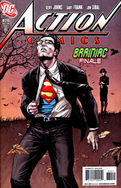 Action Comics, Vol. 1 #870A Gary Frank Regular Cover