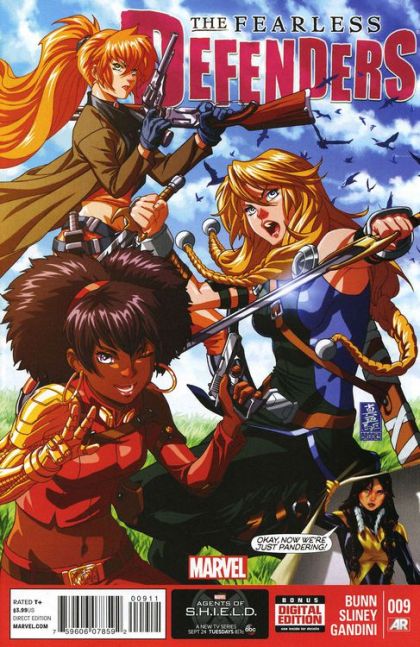 The Fearless Defenders #9A