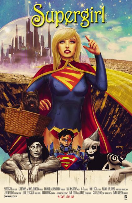 Supergirl, Vol. 6 #40B Movie Poster Variant Cover