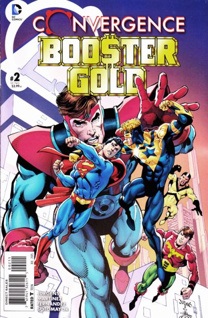 Convergence: Booster Gold #2A Dan Jurgens Regular Cover