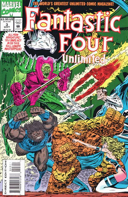 Fantastic Four Unlimited #3A Direct Edition