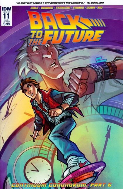Back To The Future (IDW Publishing) #11B Pedro Delgado Variant