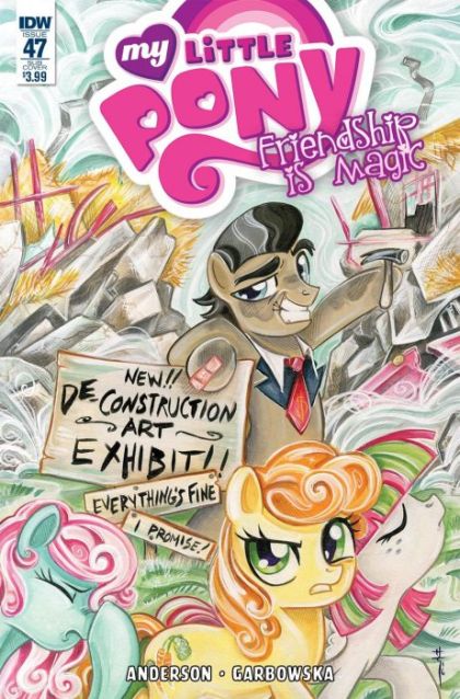 My Little Pony: Friendship Is Magic #47B Variant Sara Richard Subscription Cover