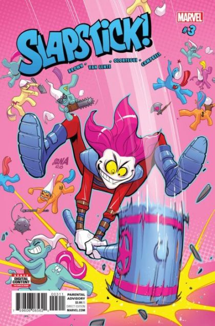 Slapstick, Vol. 2 #3A Regular David Nakayama Cover