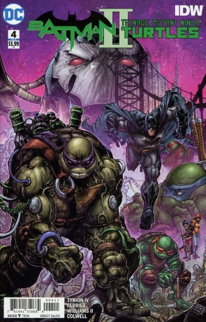 Batman / Teenage Mutant Ninja Turtles II #4A Regular Freddie E. Williams II Cover