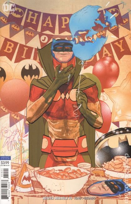 Mister Miracle, Vol. 4 #10B Variant Mitch Gerads Cover