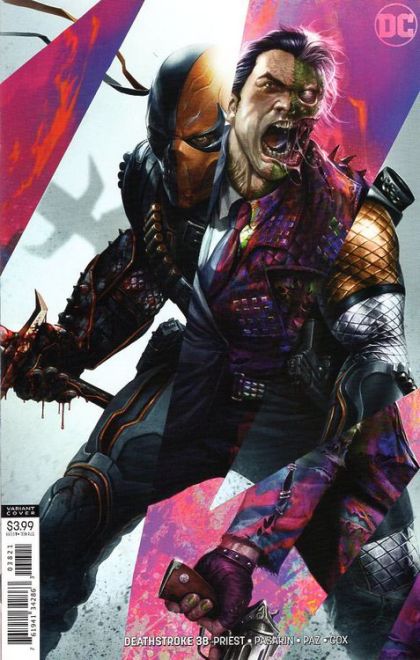 Deathstroke, Vol. 4 #38B Variant Francesco Mattina Cover