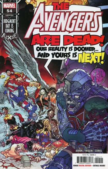 The Avengers, Vol. 8 #54A Javier Garrón Regular