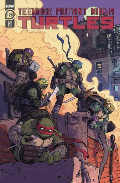 Teenage Mutant Ninja Turtles, Vol. 5 #128C Incentive Erik Whalen Variant Cover