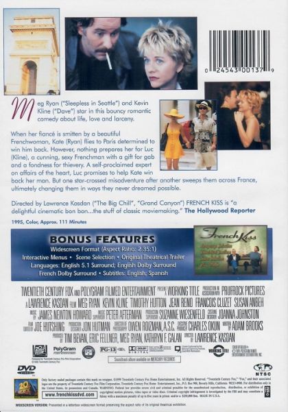 French Kiss (1995) - DVD
