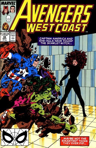 The West Coast Avengers, Vol. 2 #48A Direct Edition