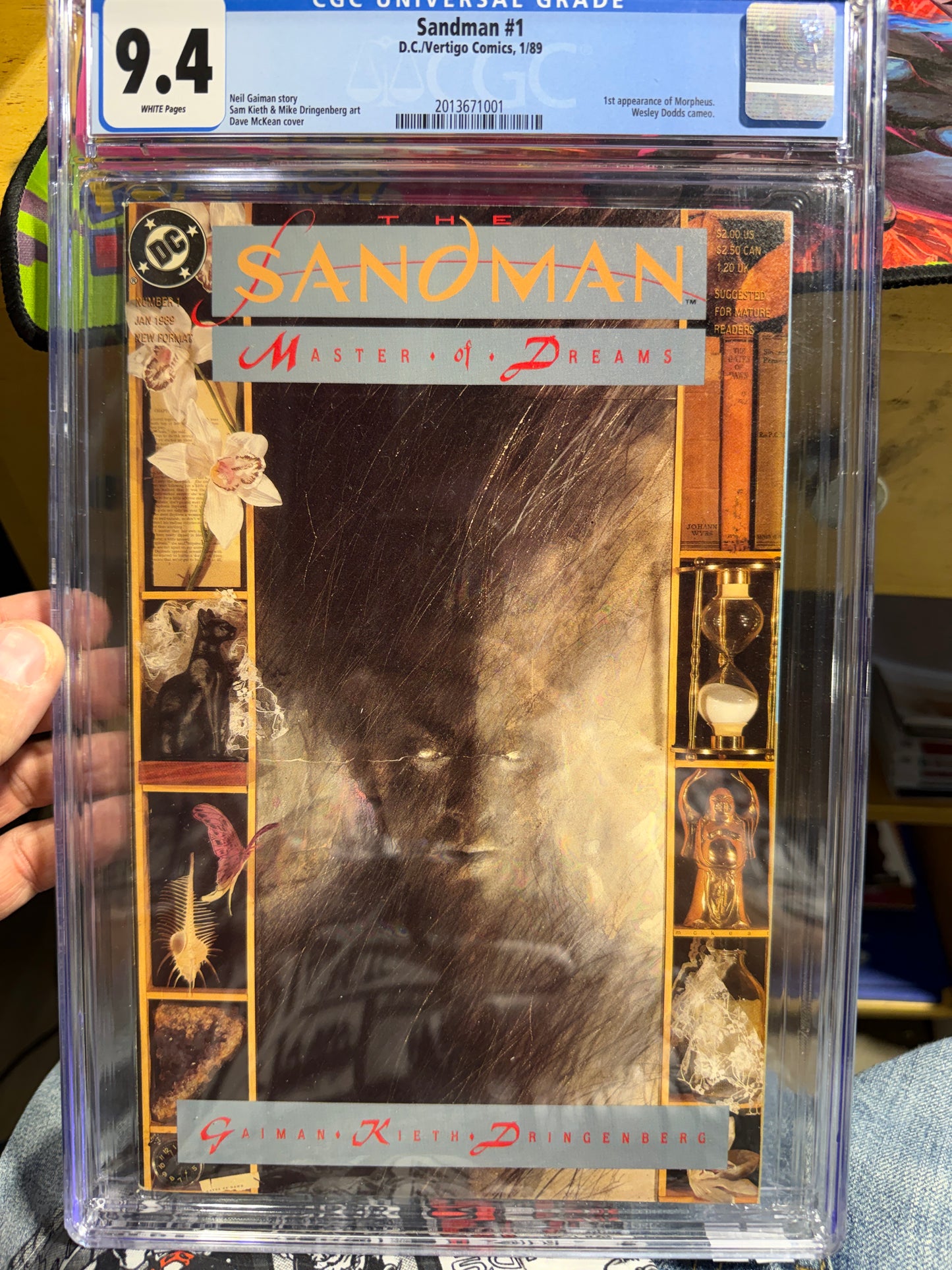 Sandman V.2 #1 CGC 9.4