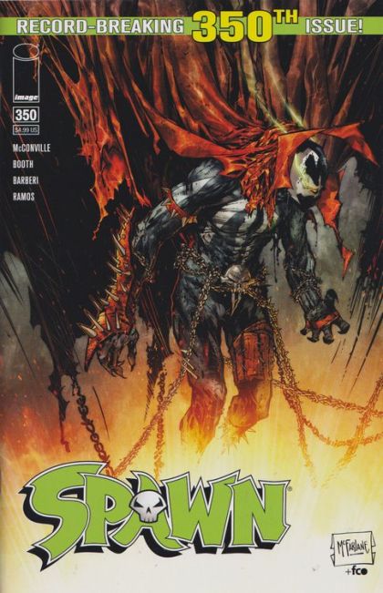 Spawn #350B Todd McFarlane Variant