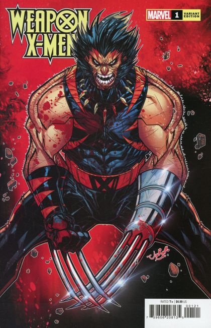 Weapon X-Men, Vol. 1 #1B Jonboy Meyers Variant
