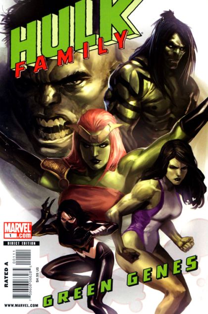 Hulk Family Green Genes #1A Direct Edition