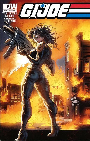 G.I. Joe (IDW), Vol. 3 #5B Steve Kurth Regular Cover B