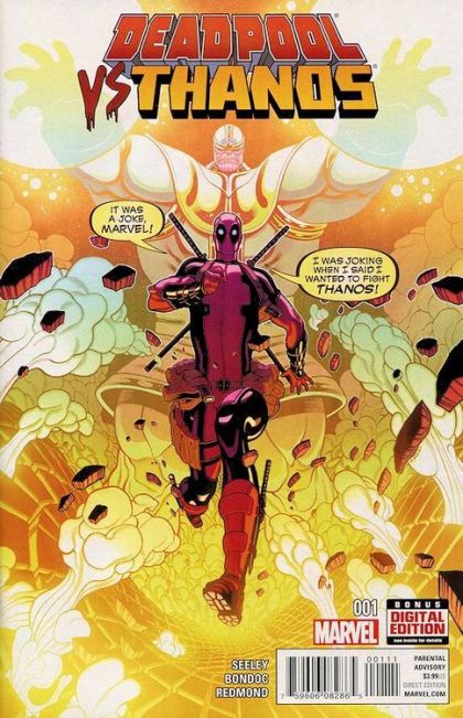 Deadpool vs. Thanos #1A Tradd Moore Regular Cover