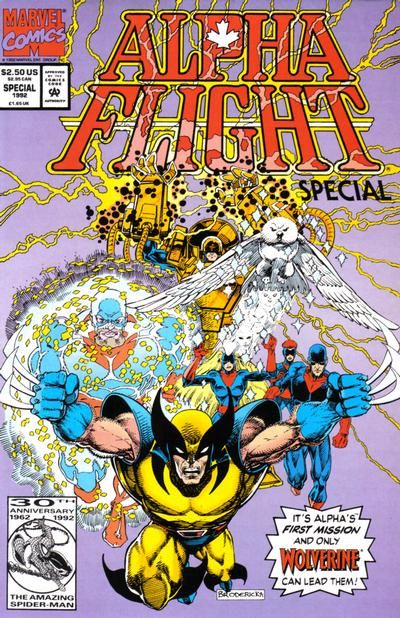 Alpha Flight Special 1992 #1A Direct Edition