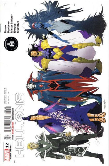 Hellions #12C Variant Stephen Segovia Character Design Cover