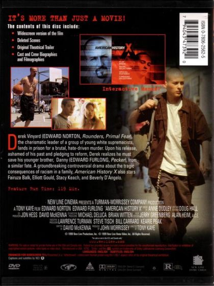American History X (1998) - DVD