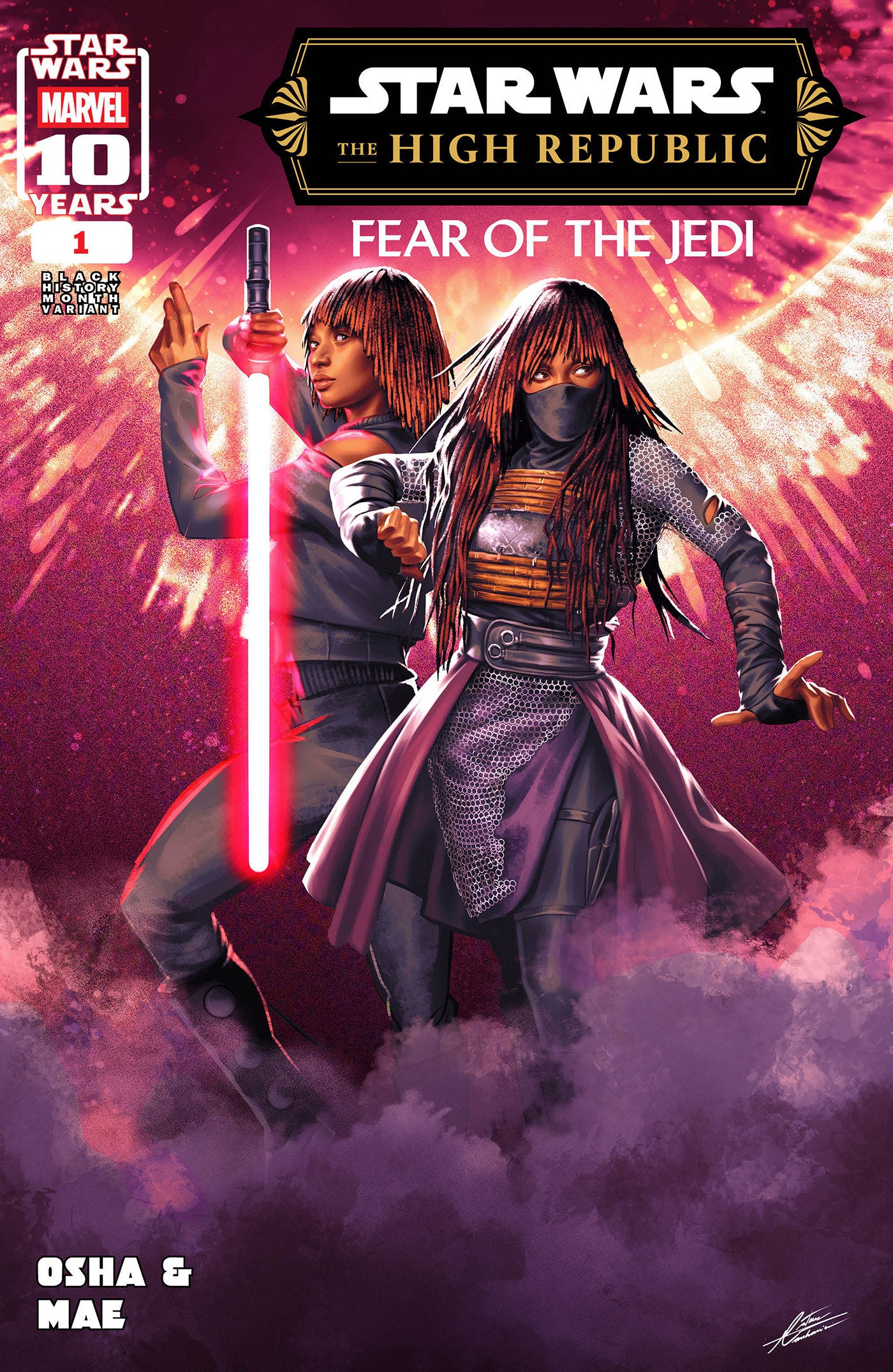 Star Wars: The High Republic   Fear Of The Jedi #1 Mateus Manhanini Black History Month Variant