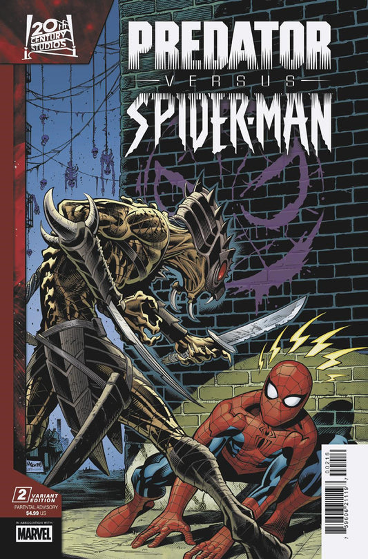 Predator vs. Spider-Man #2 Edition Mcguinness Variant
