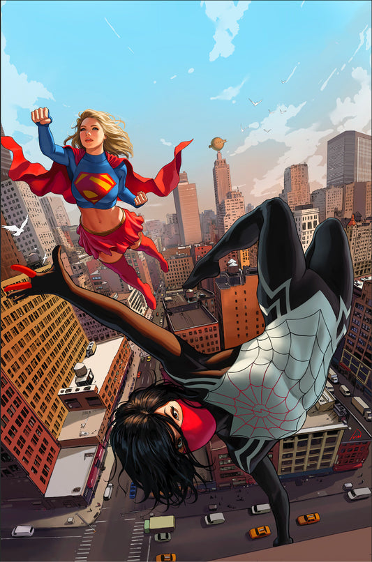 Marvel/DC: Spider-Man/Superman #1 Ivan Talavera Full Art Variant
