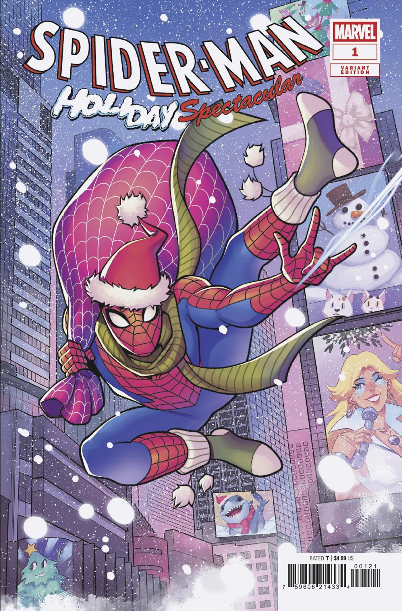 Spider-Man: Holiday Spectacular #1 Kasia Nie Variant