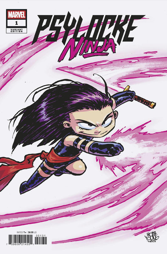 Psylocke: Ninja #1 Skottie Young Variant