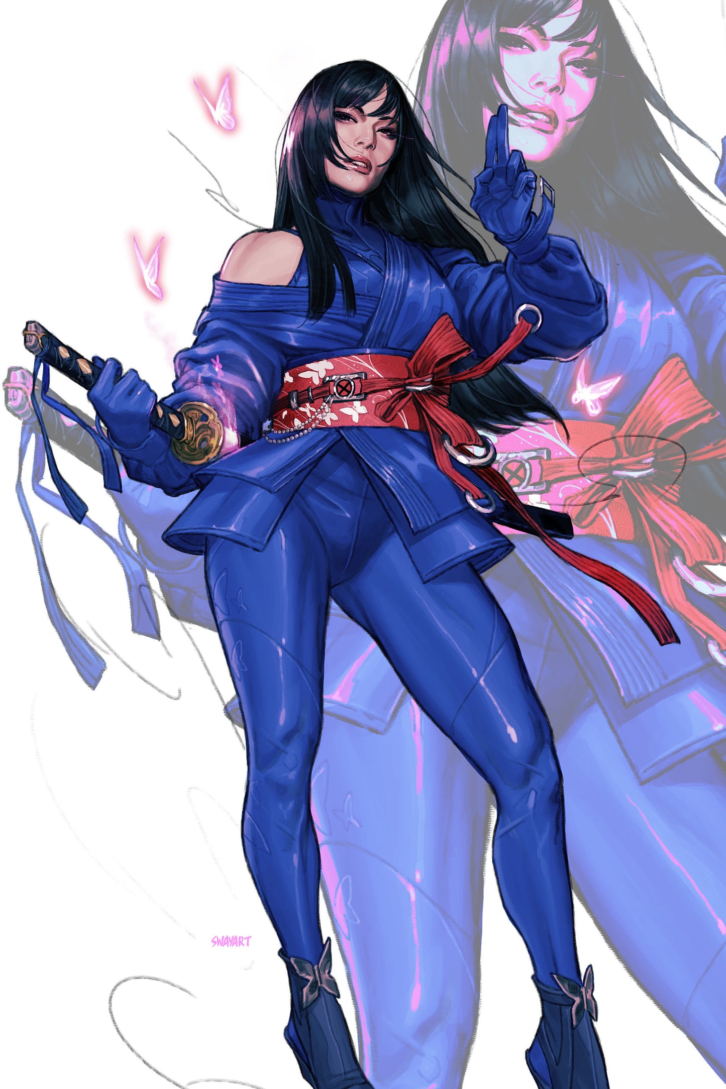 Psylocke: Ninja #2 Joshua Swaby Full Art Variant