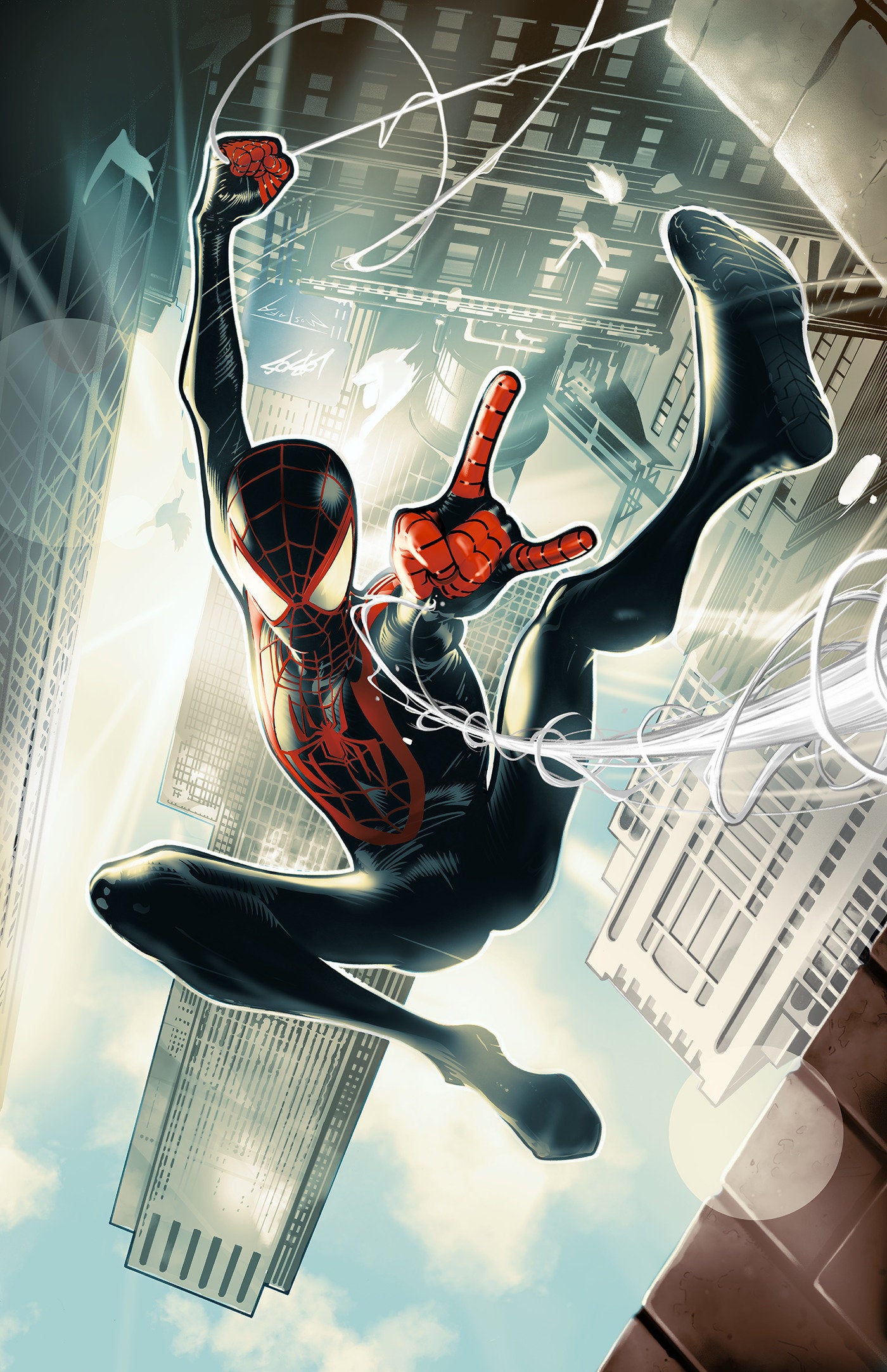 Miles Morales: Spider-Man #1 Pablo Villalobos Full Art Variant