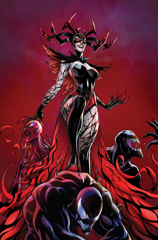 Queen In Black #1 J. Scott Campbell Full Art Variant [Qib]