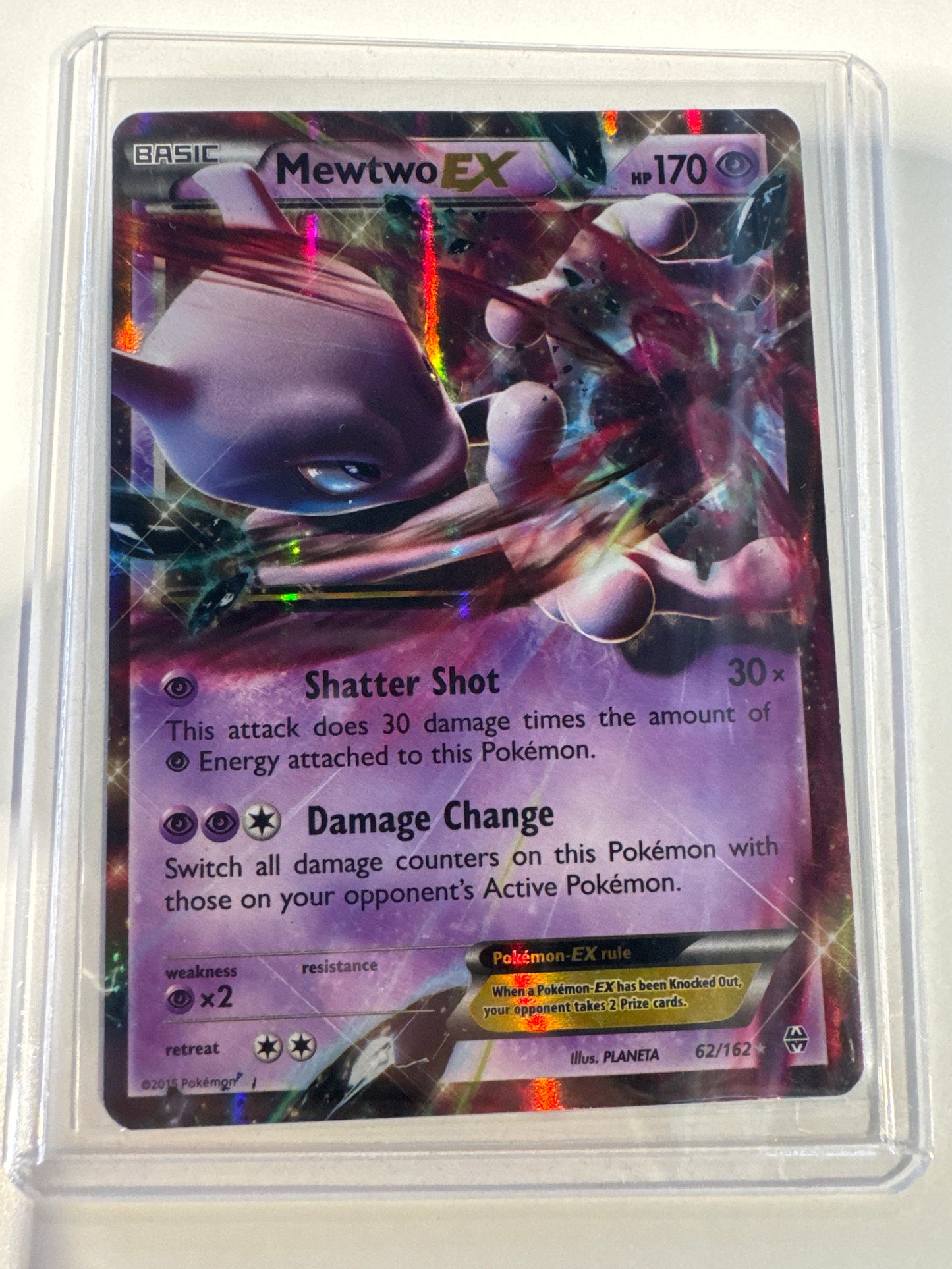 Mewtwo EX 62/162