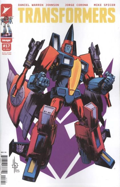 Transformers (Image) #17V 2nd Printing Jason Howard Decepticon