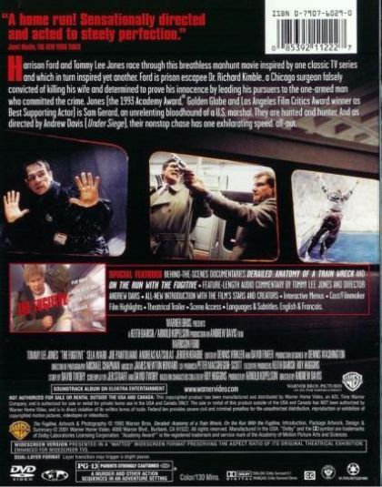 The Fugitive (1993) Special Edition - DVD