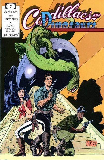 Cadillacs and Dinosaurs, Vol. 1 #4A Newsstand Edition