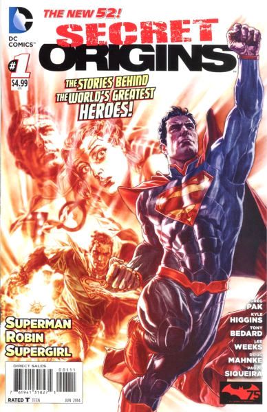 Secret Origins, Vol. 4 #1A Lee Bermejo Regular Cover