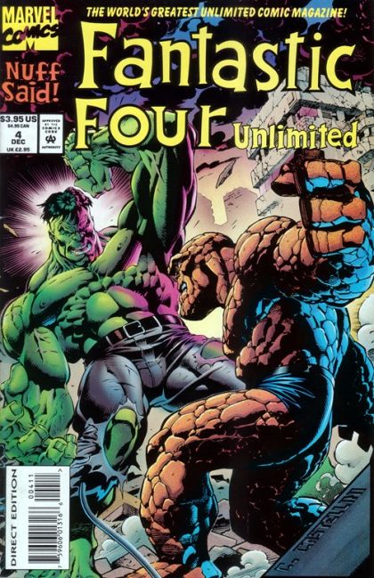 Fantastic Four Unlimited #4A Direct Edition