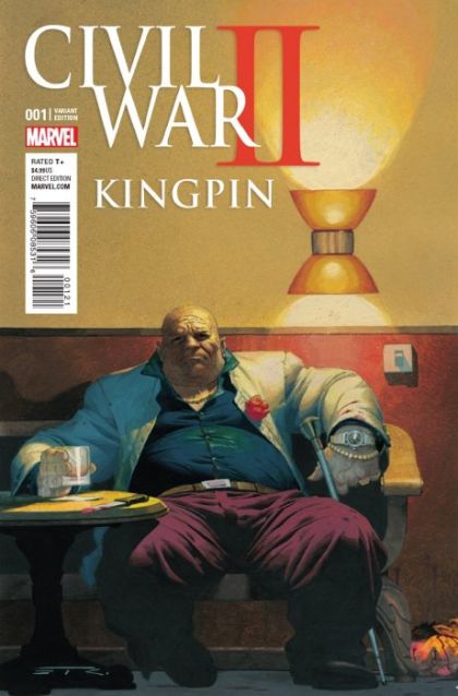 Civil War II: Kingpin #1B Variant Esad Ribic Cover