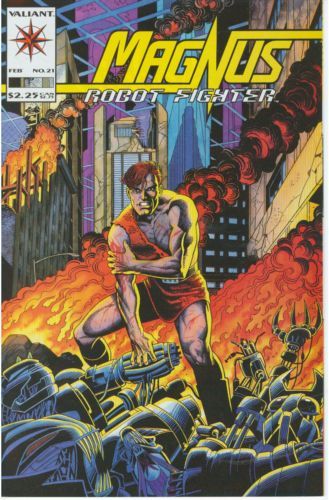 Magnus Robot Fighter, Vol. 1 #21A Cvr A Brock | Csaszar