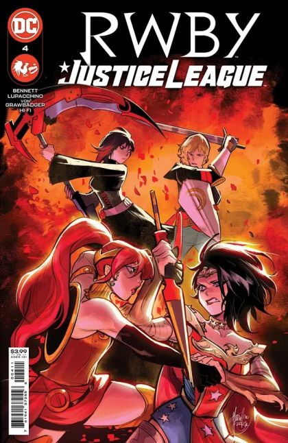 RWBY / Justice League #4A Mirka Andolfo Regular Cover