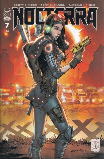 Nocterra #7A Regular Tony S Daniel & Marcelo Maiolo Cover